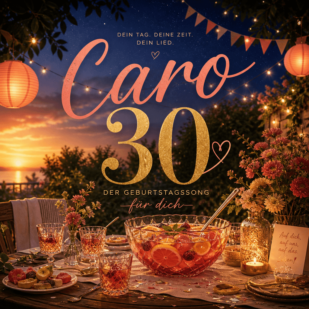 Cover: Freundinnen für Caro – 30 im Garten