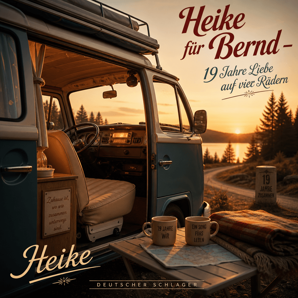 Cover: Heike für Bernd – 19 Jahre Liebe auf vier Rädern