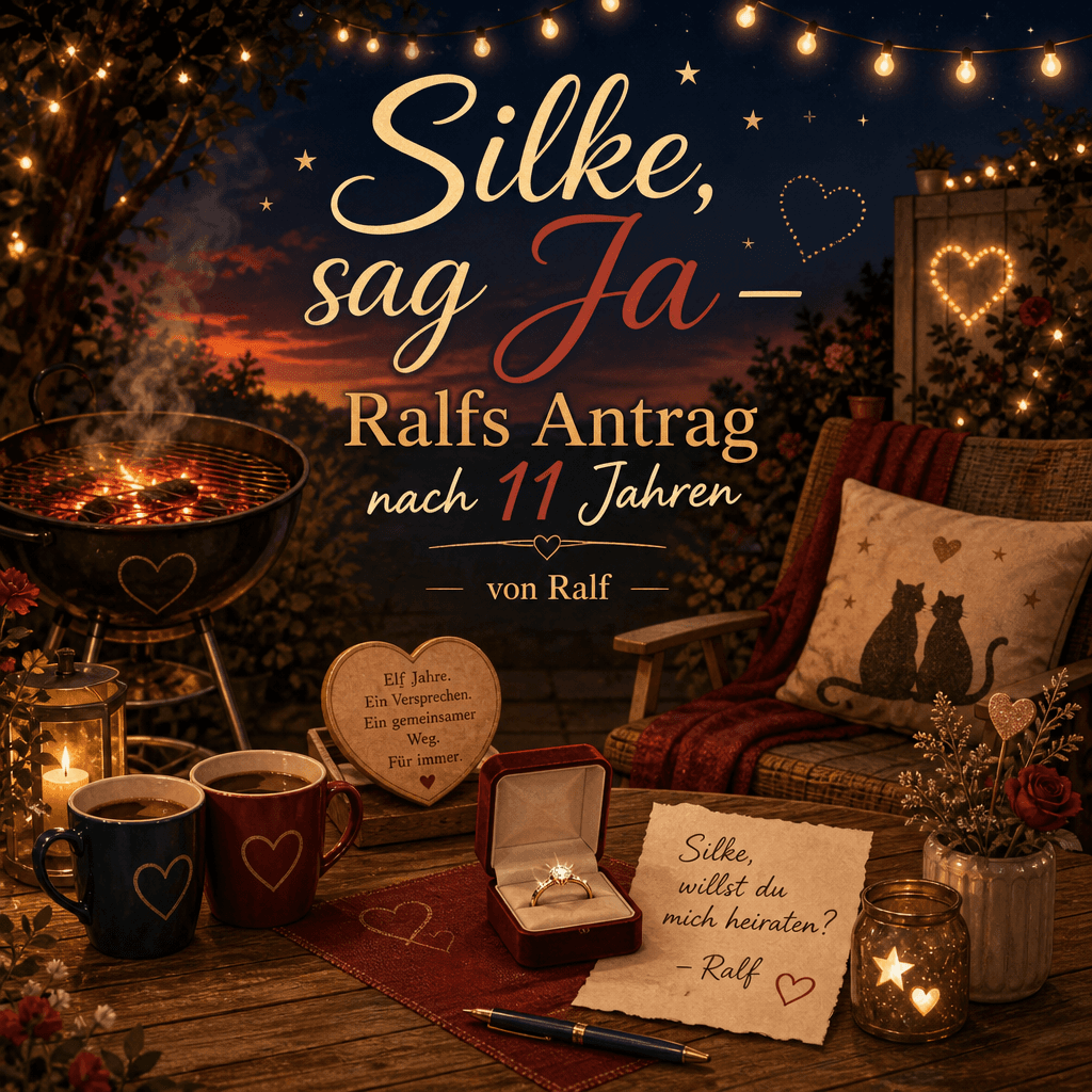 Cover: Silke, sag Ja – Ralfs Antrag nach 11 Jahren