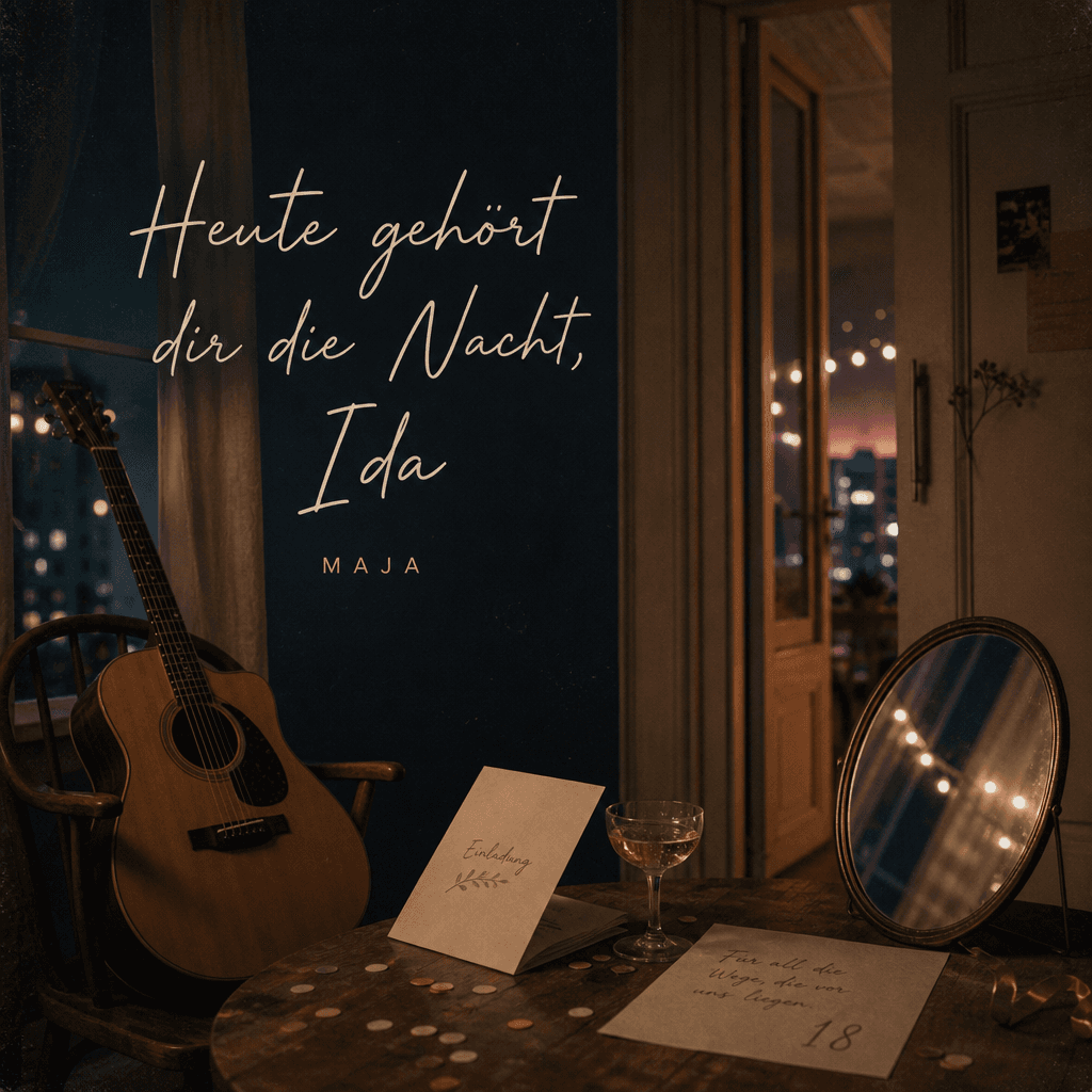 Cover: Heute gehört dir die Nacht, Ida – Maja zum 18. Geburtstag