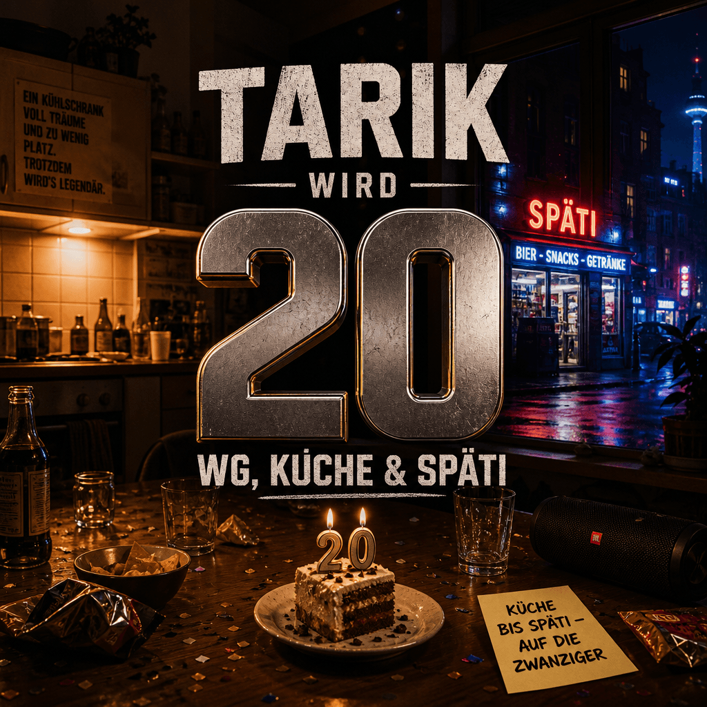 Cover: Tarik wird 20 – WG, Küche & Späti