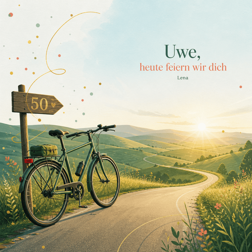 Cover: Papa Uwe zum 50. – Lenas Pop-Hommage