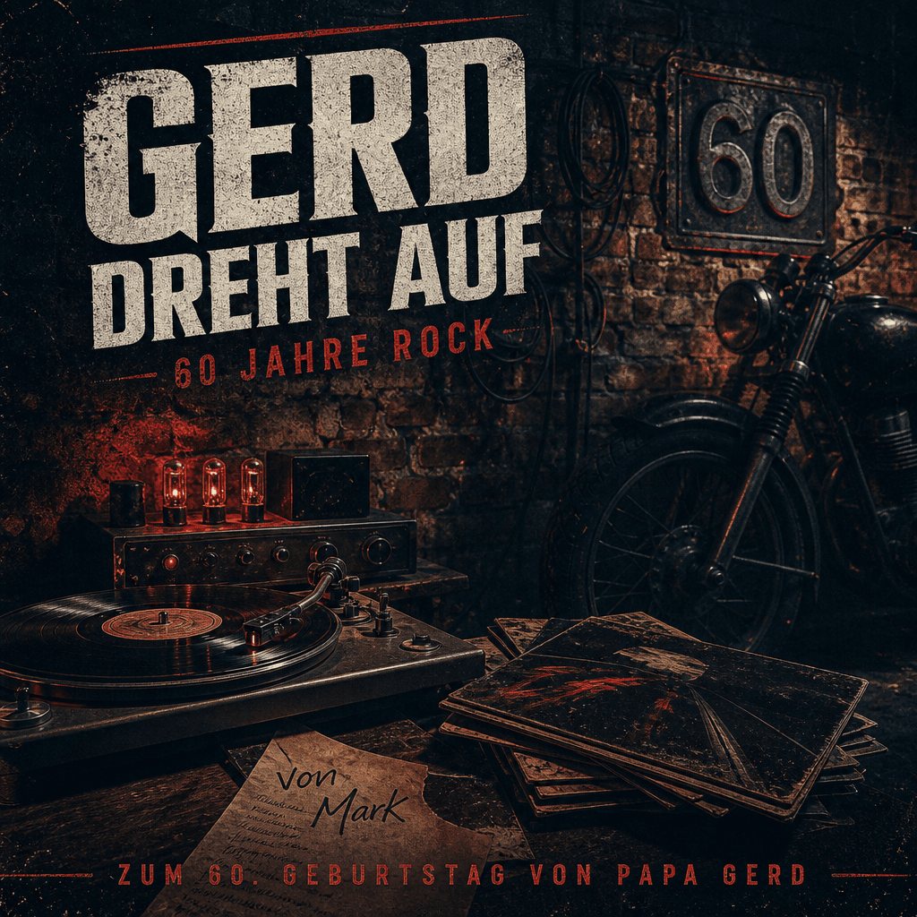 Cover: Gerd dreht auf – Marks Rocksong zum 60. Geburtstag für Papa Gerd