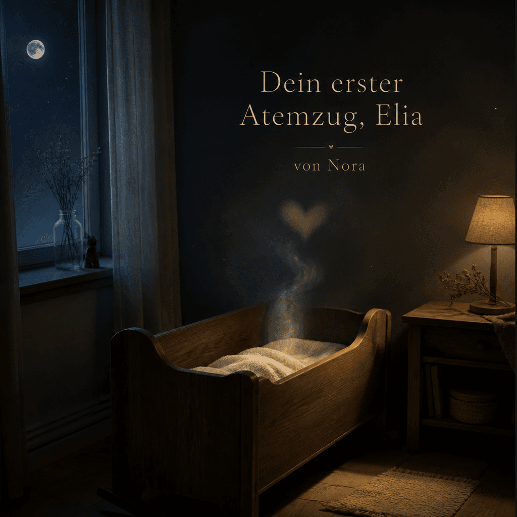 Cover: Zur Geburt: Dein erster Atemzug, Elia – von Nora