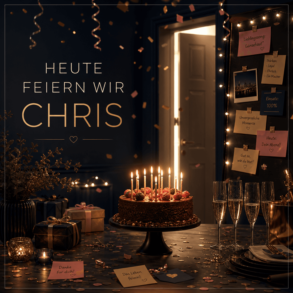 Cover: Geburtstagsparty mit den Jungs