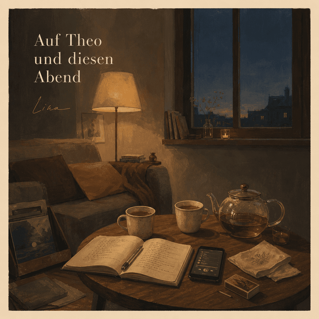Cover: Theo zum Geburtstag – ein leiser Abend von Lina