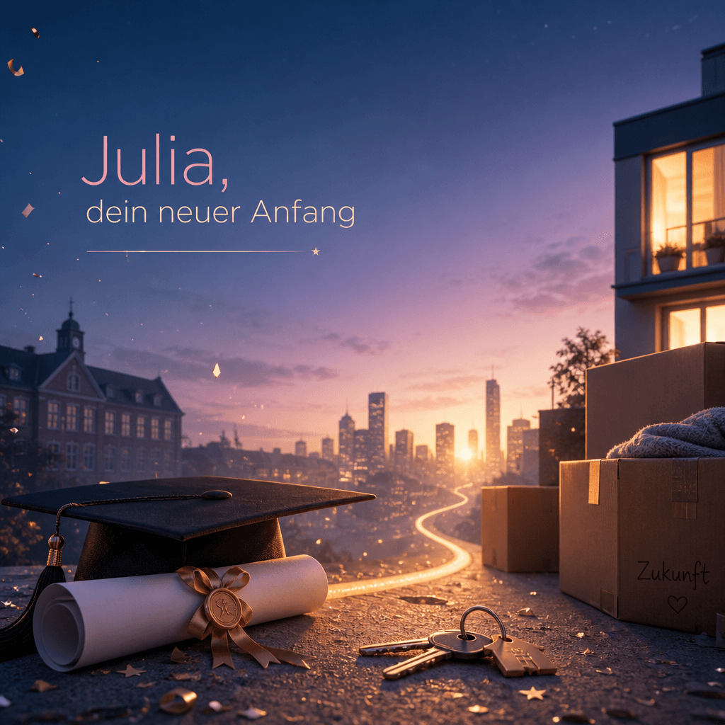 Cover: Julia – Schulabschluss & neuer Lebensabschnitt (Variante A)