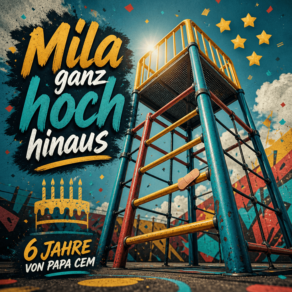 Cover: Papa Cem für Mila – 6 und der Rap vom Klettergerüst