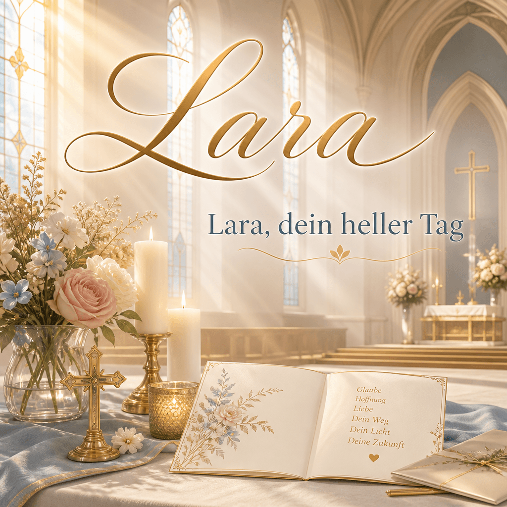 Cover: Lara zur Konfirmation – Dein heller Tag
